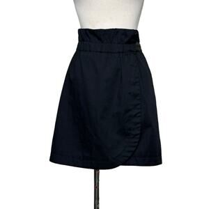 Sparkle & Fade black high waisted wrap skirt size Small